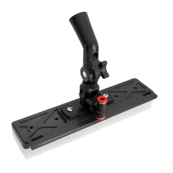 Tucker 11.25 in W Water Fed Brush, 14 in L Handle T-12Alpha-Scrub-Black - main